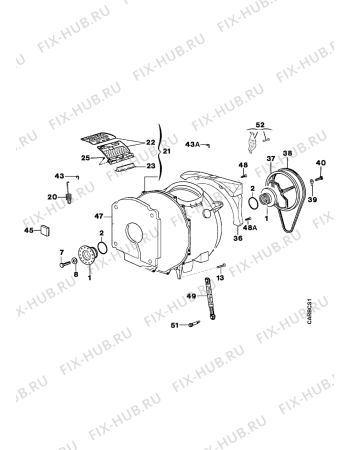 Взрыв-схема стиральной машины Zanker DT4025 - Схема узла Functional parts 267